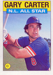 1986 Topps Baseball Cards      708     Gary Carter AS